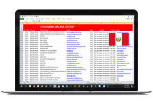 Gratis Base de Datos Empresas Perú
