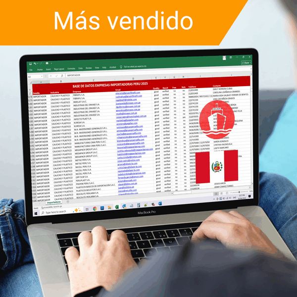Base de Datos Importadores Perú