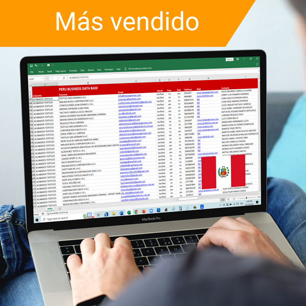 Base de Datos Empresas Perú